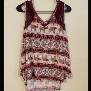 Elephant tank top